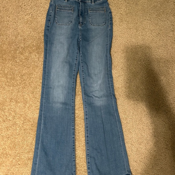 Loft slim flat jeans in medium wash - Picture 4 of 4